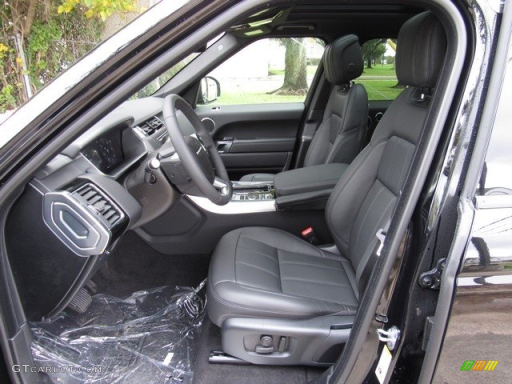 Ebony/Ebony Interior 2019 Land Rover Range Rover Sport HSE Photo #130272326