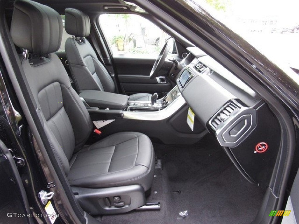 Ebony/Ebony Interior 2019 Land Rover Range Rover Sport HSE Photo #130272371