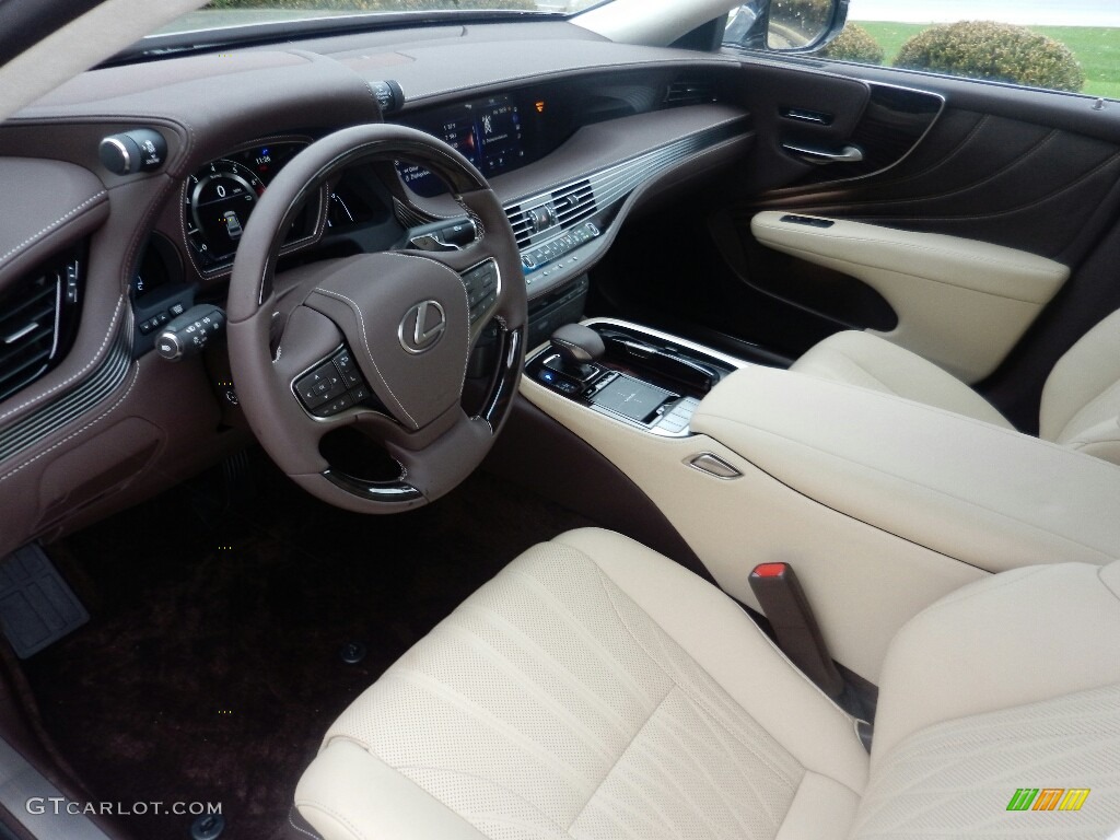 Parchment Interior 2019 Lexus LS 500 AWD Photo #130272596