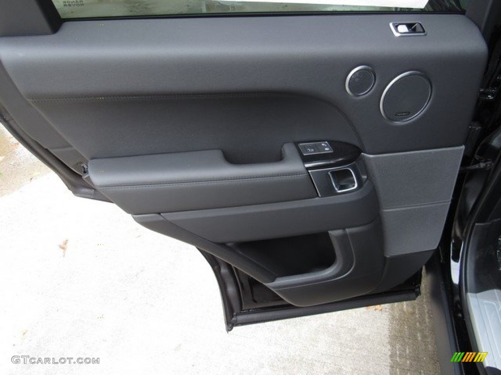 2019 Land Rover Range Rover Sport HSE Ebony/Ebony Door Panel Photo #130272653