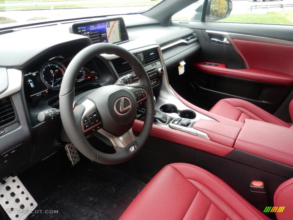 Rioja Red Interior 2019 Lexus RX 350 F Sport AWD Photo #130272854