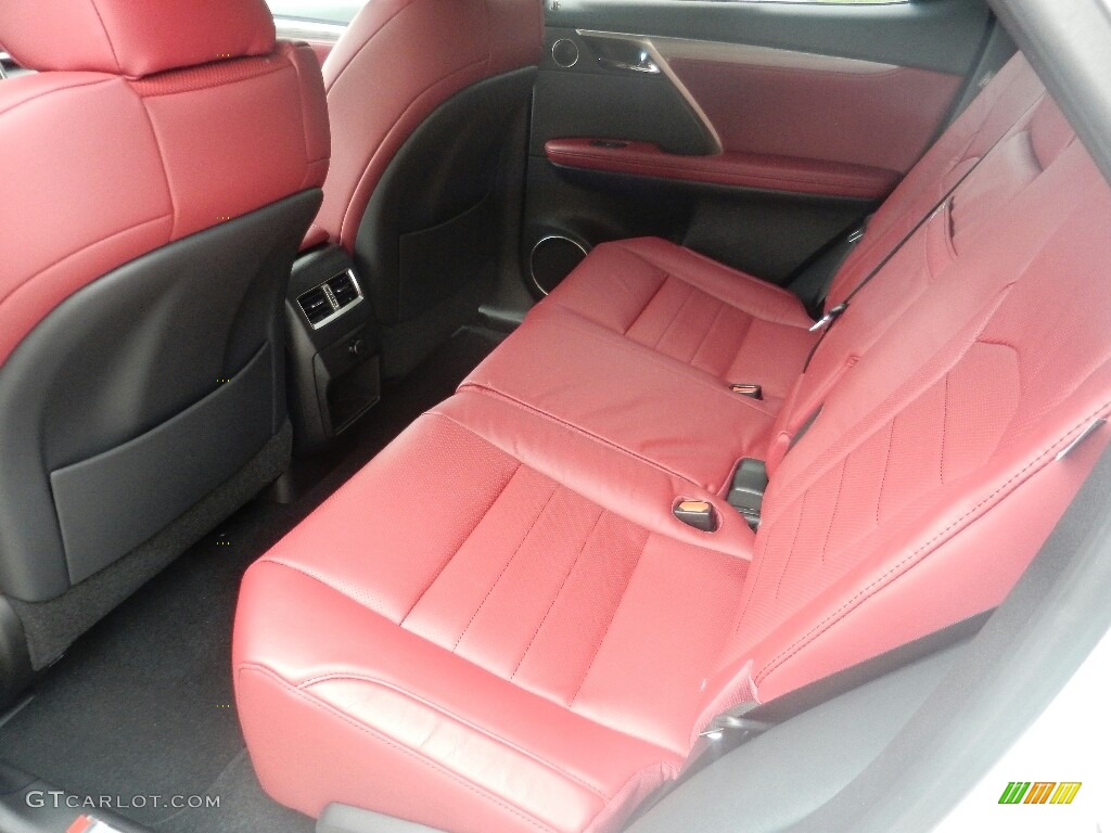 2019 Lexus RX 350 F Sport AWD Rear Seat Photo #130272881