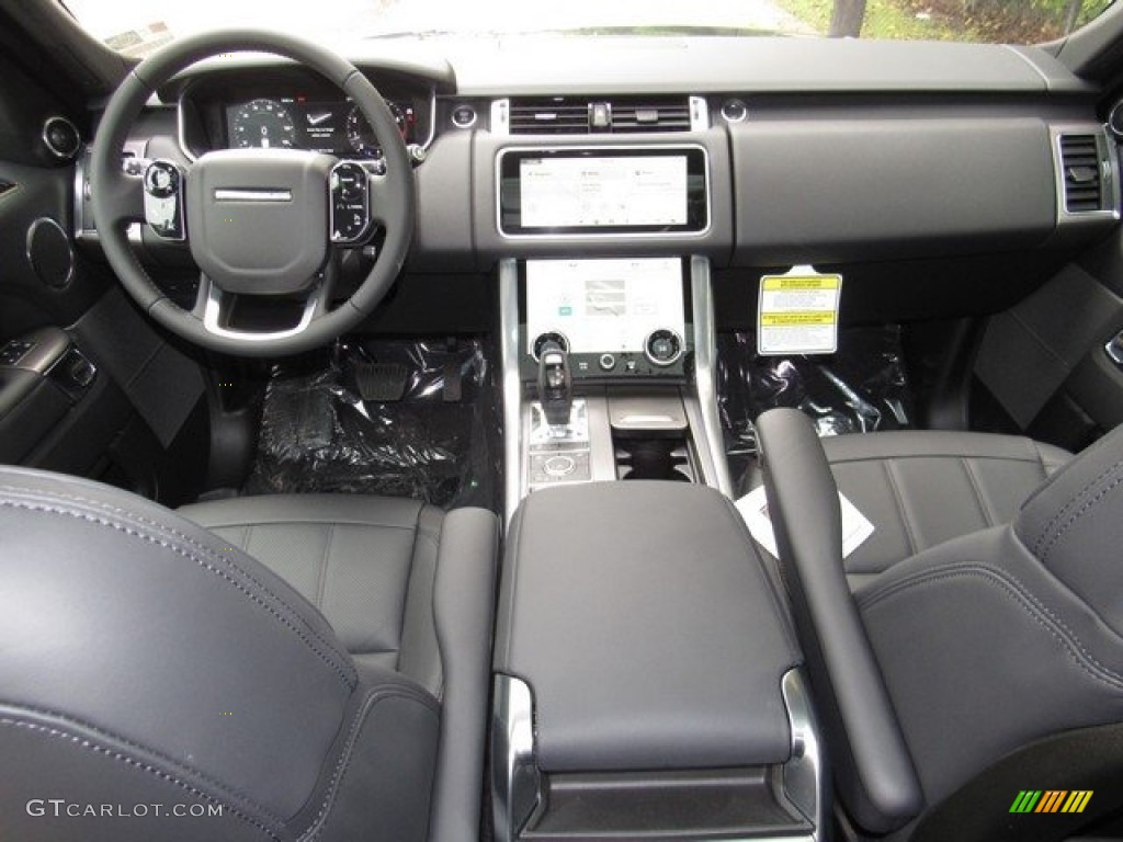 2019 Land Rover Range Rover Sport HSE Ebony/Ebony Dashboard Photo #130272983