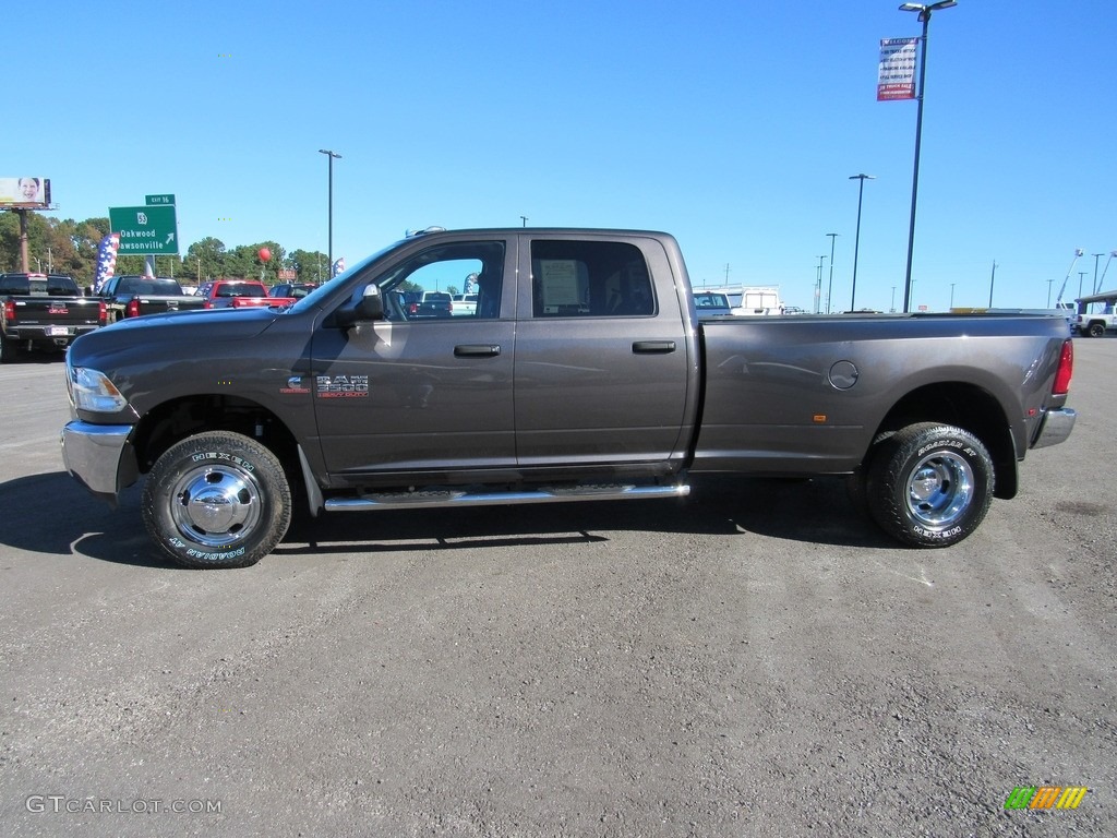 2017 3500 Tradesman Crew Cab 4x4 Dual Rear Wheel - Maximum Steel Metallic / Black/Diesel Gray photo #2