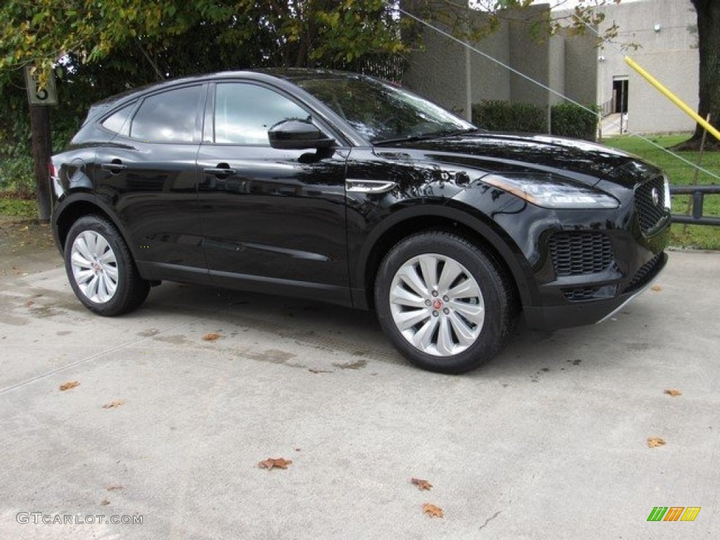 Narvik Black 2019 Jaguar E-PACE SE Exterior Photo #130273601