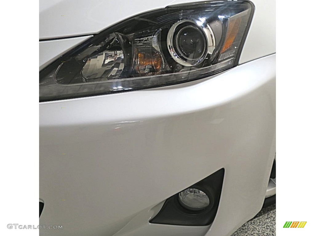 2012 IS 250 AWD - Starfire White Pearl / Ecru photo #7