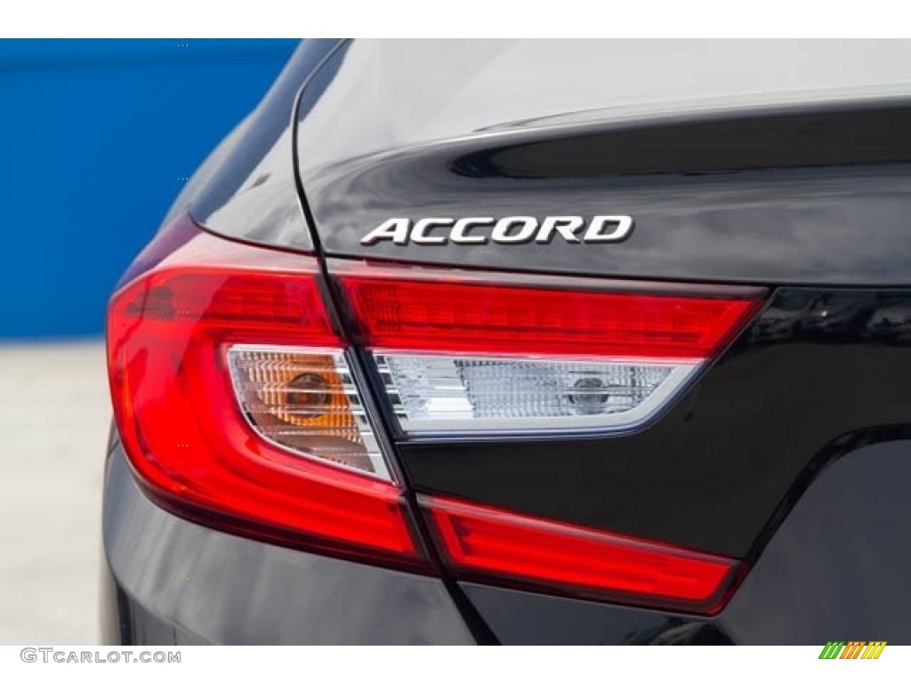 2018 Accord EX-L Hybrid Sedan - Crystal Black Pearl / Black photo #7
