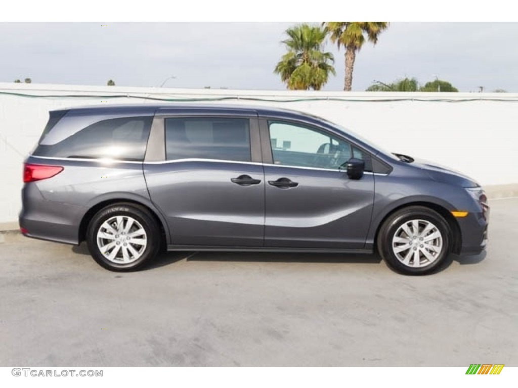 Modern Steel Metallic 2019 Honda Odyssey LX Exterior Photo #130275965