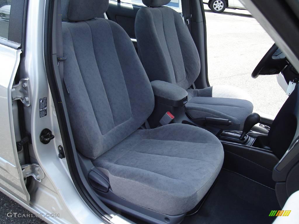 2006 Elantra GLS Sedan - Sterling Silver / Gray photo #13
