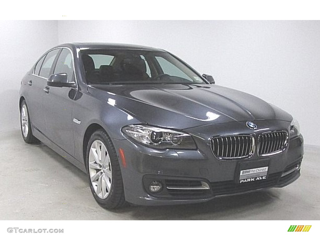 2016 5 Series 535i xDrive Sedan - Mineral Grey Metallic / BMW Individual Amaro Brown photo #5