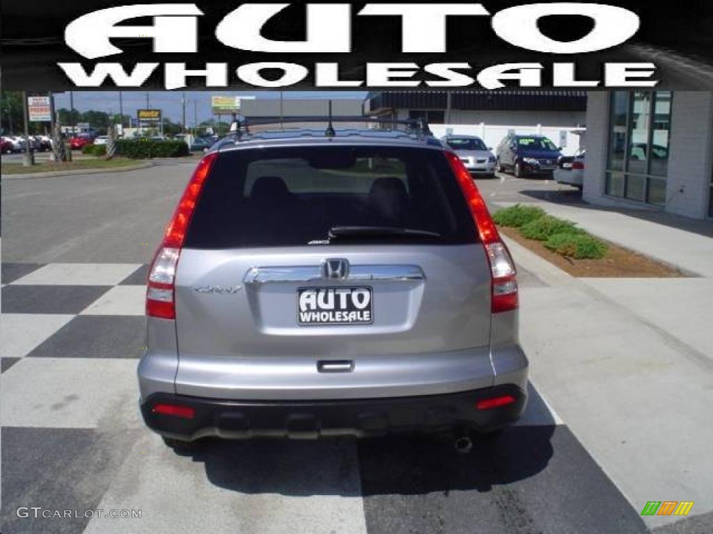 2007 CR-V EX 4WD - Whistler Silver Metallic / Gray photo #3