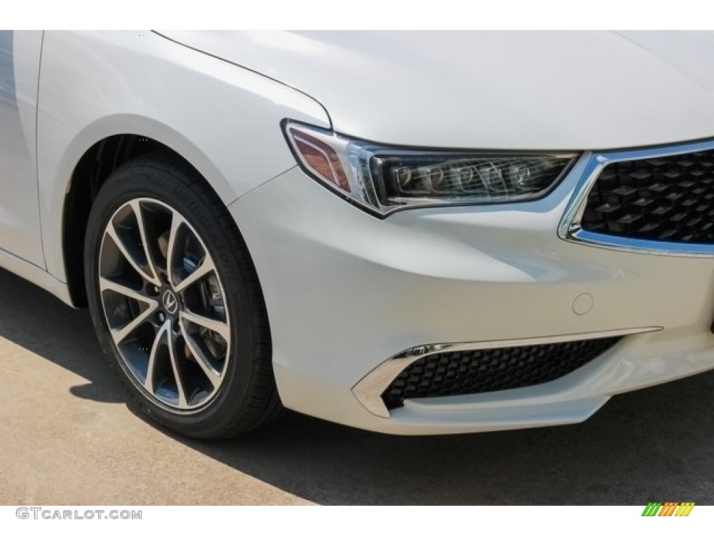 2018 TLX V6 Sedan - Bellanova White Pearl / Ebony photo #7