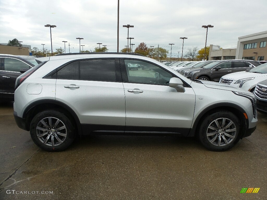 Radiant Silver Metallic 2019 Cadillac XT4 Sport AWD Exterior Photo #130281305