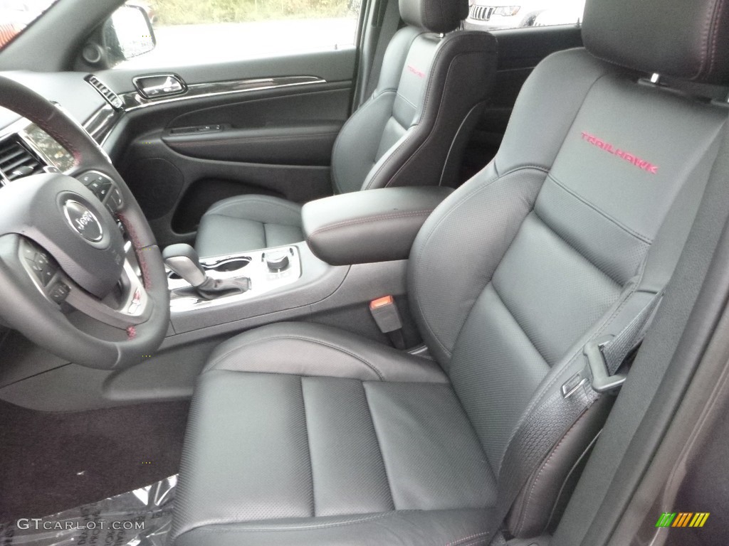 2019 Jeep Grand Cherokee Trailhawk 4x4 Front Seat Photo #130282424