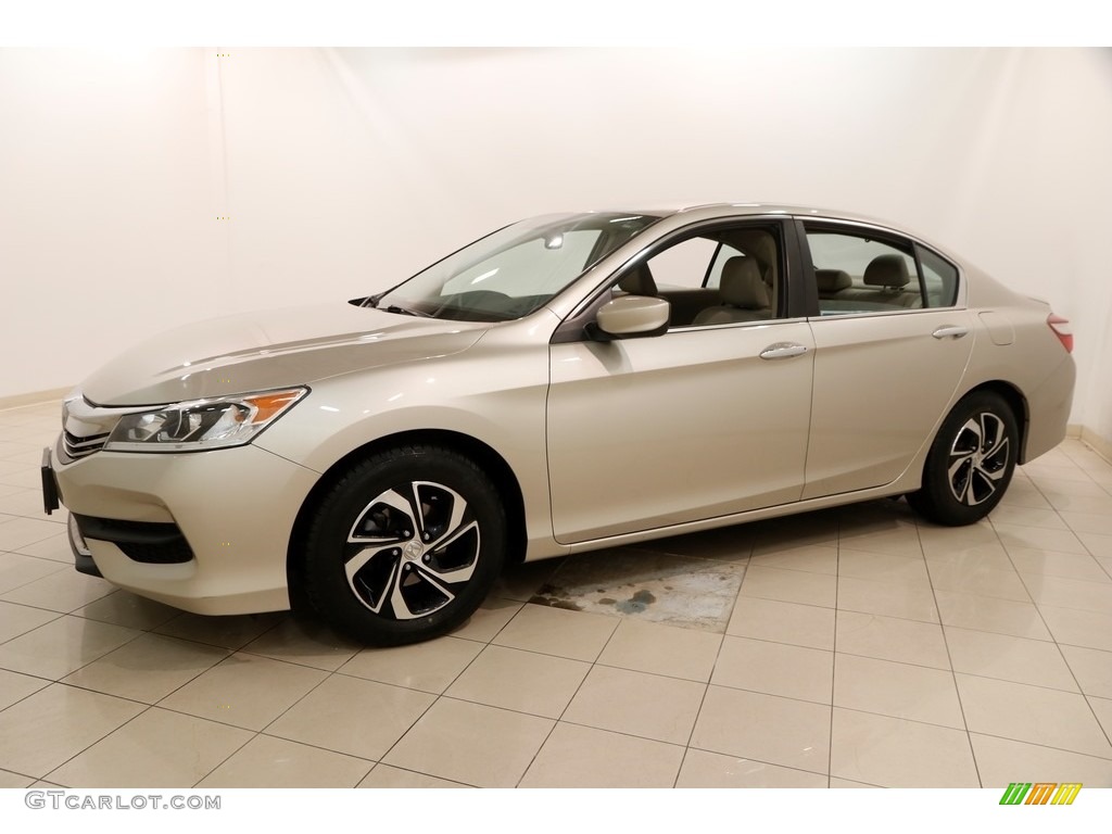 2016 Accord LX Sedan - Champagne Frost Pearl / Ivory photo #3