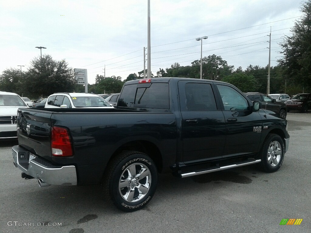 2019 1500 Classic Big Horn Crew Cab - Maximum Steel Metallic / Black/Diesel Gray photo #5