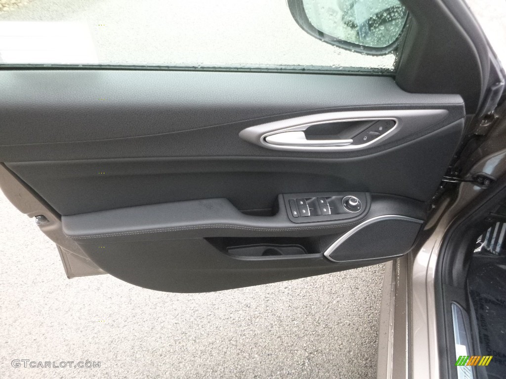 2019 Giulia Ti Sport AWD - Imola Titanium Metallic / Black photo #19