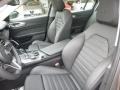 2019 Alfa Romeo Giulia Black Interior Front Seat Photo