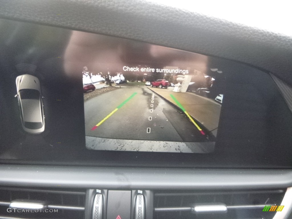 2019 Giulia Ti Sport AWD - Imola Titanium Metallic / Black photo #24