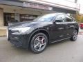 Volcano Black Metallic 2019 Alfa Romeo Stelvio Sport AWD Exterior