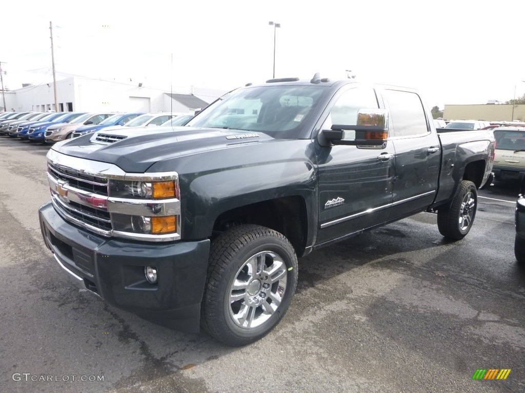 2019 Silverado 2500HD High Country Crew Cab 4WD - Graphite Metallic / High Country Jet Black/­Medium Ash Gray photo #1