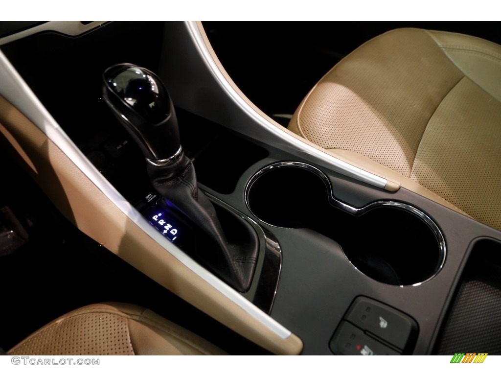 2014 Sonata Limited 2.0T - Phantom Black Metallic / Camel photo #13