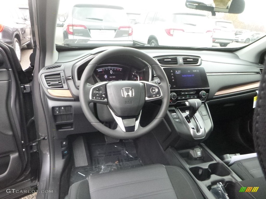 2018 CR-V EX AWD - Gunmetal Metallic / Black photo #10