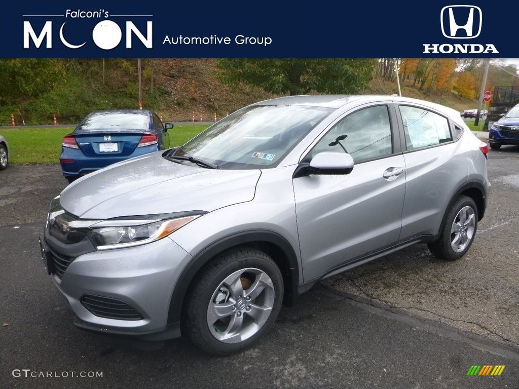 2019 HR-V LX AWD - Lunar Silver Metallic / Gray photo #1