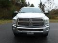 2012 Bright White Dodge Ram 2500 HD Laramie Crew Cab 4x4  photo #3