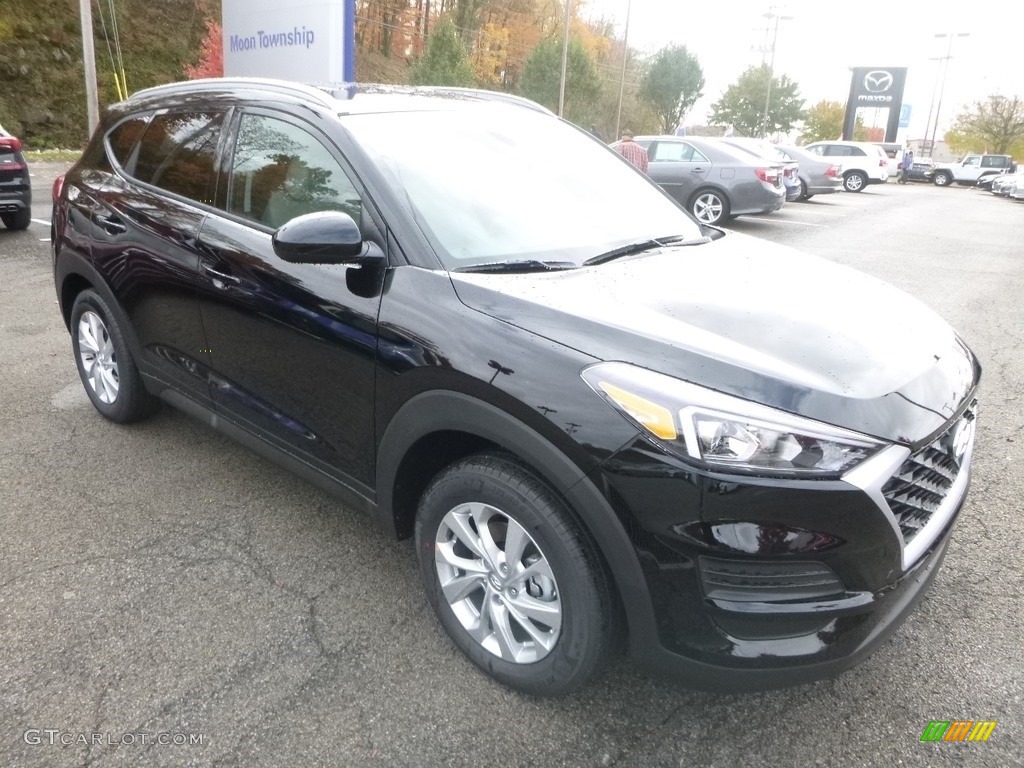 Black Noir Pearl 2019 Hyundai Tucson Value AWD Exterior Photo #130289384