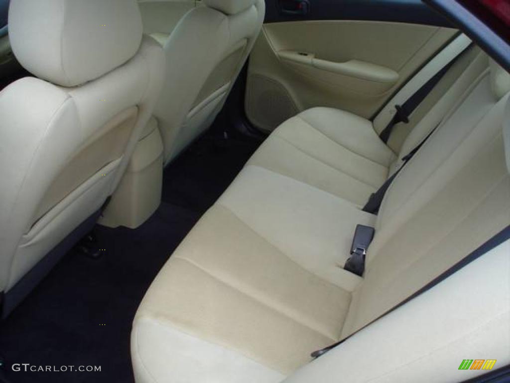 2009 Sonata GLS - Dark Cherry Red / Camel photo #8