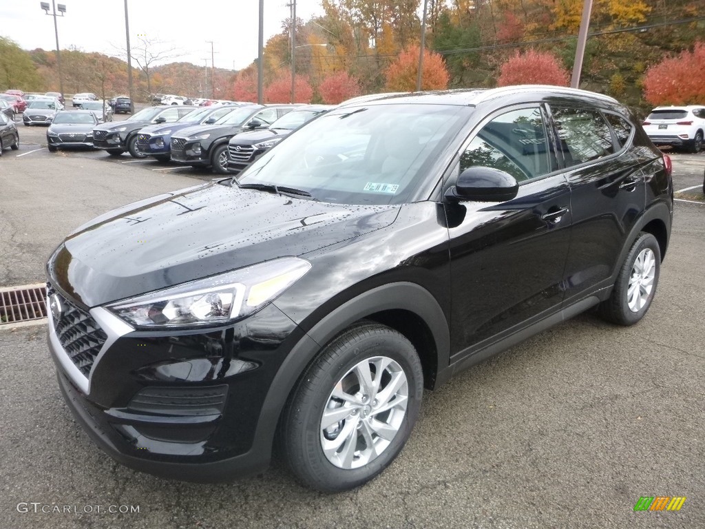 Black Noir Pearl 2019 Hyundai Tucson Value AWD Exterior Photo #130289438