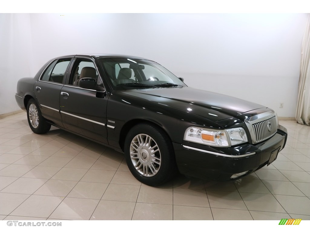 2010 Grand Marquis LS Ultimate Edition - Black / Medium Light Stone photo #1