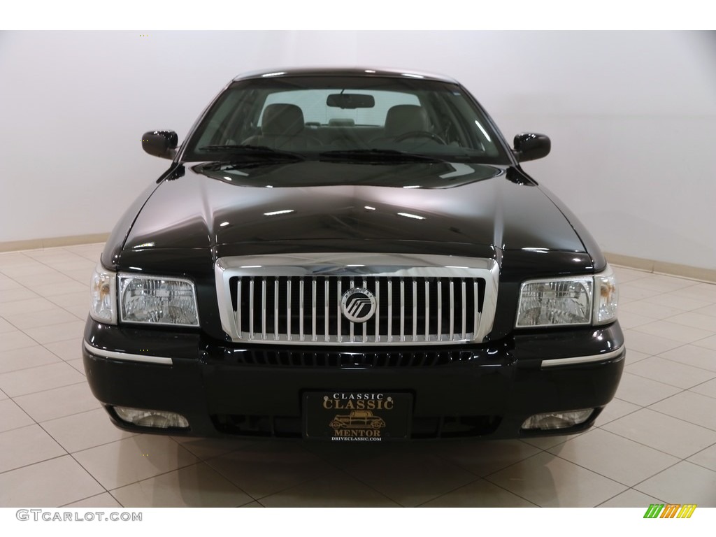 2010 Grand Marquis LS Ultimate Edition - Black / Medium Light Stone photo #2