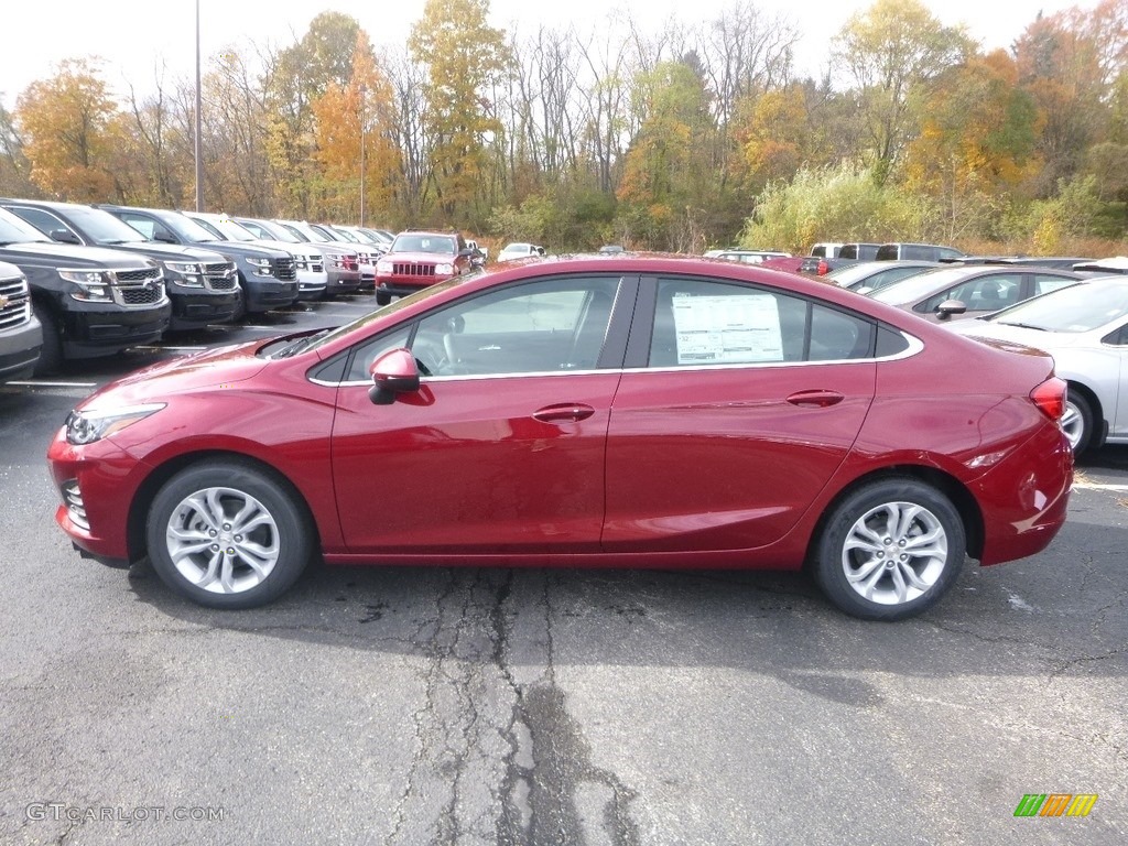 2019 Cruze LT - Cajun Red Tintcoat / Jet Black/­Galvanized photo #2