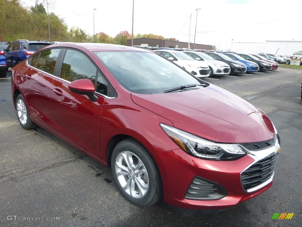 2019 Cruze LT - Cajun Red Tintcoat / Jet Black/­Galvanized photo #7