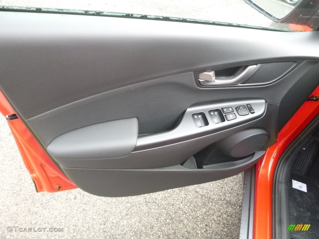2019 Kona Ultimate AWD - Sunset Orange / Black photo #10
