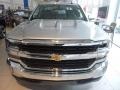 2019 Silver Ice Metallic Chevrolet Silverado LD LT Double Cab 4x4  photo #12