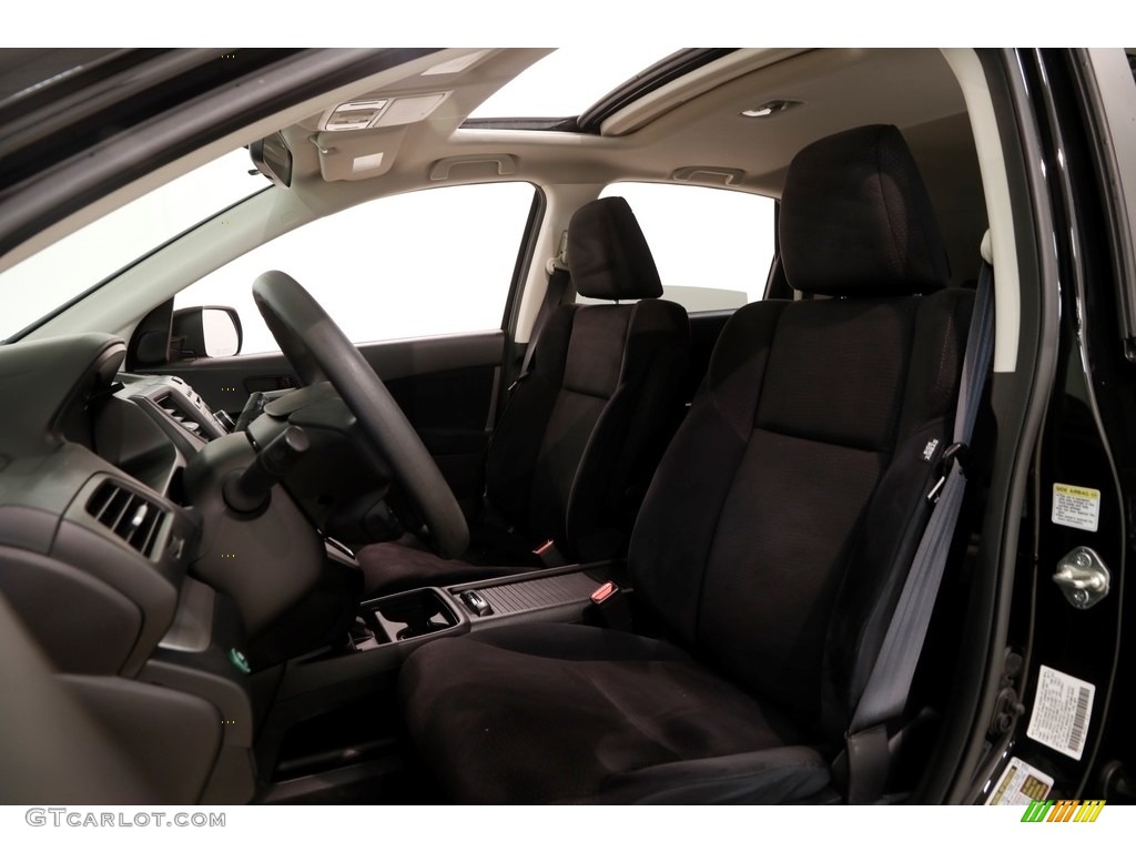 2014 CR-V EX AWD - Crystal Black Pearl / Black photo #6