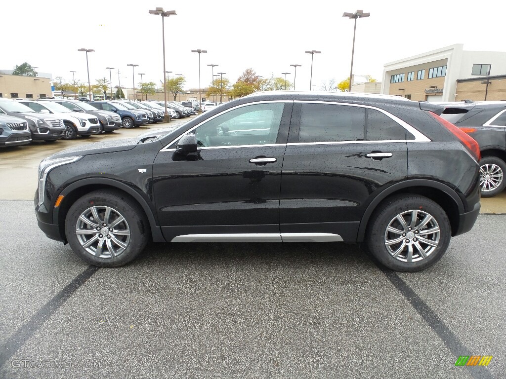 Stellar Black Metallic 2019 Cadillac XT4 Premium Luxury AWD Exterior Photo #130295579