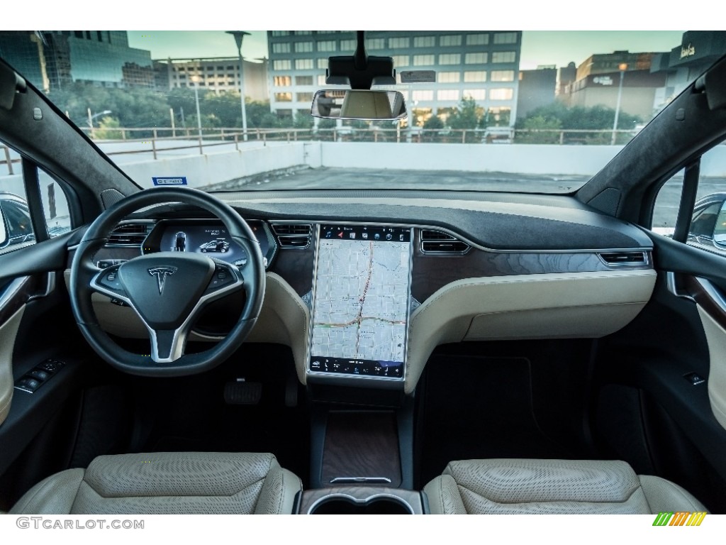 2016 Tesla Model X 90D Dashboard Photos