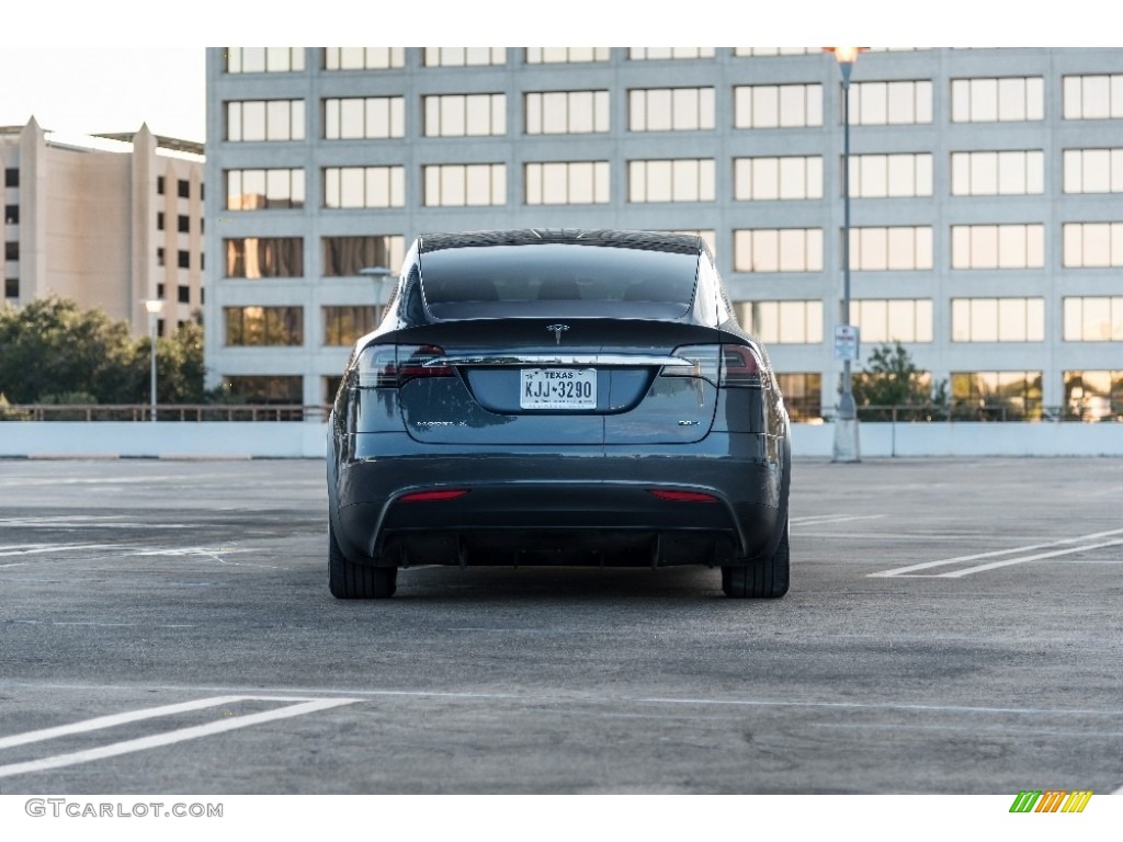 2016 Model X 90D - Titanium Metallic / Tan photo #8