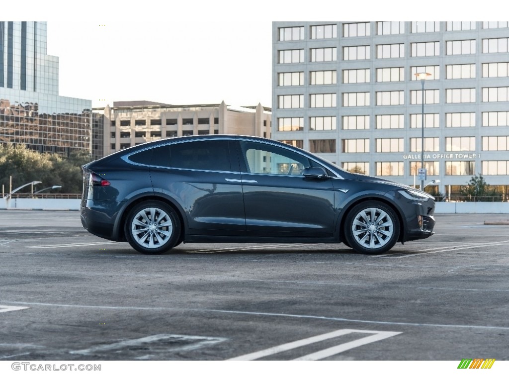 Titanium Metallic 2016 Tesla Model X 90D Exterior Photo #130296458