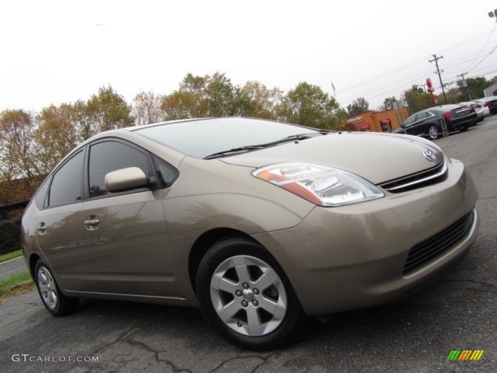 2006 Prius Hybrid - Driftwood Pearl / Beige photo #2