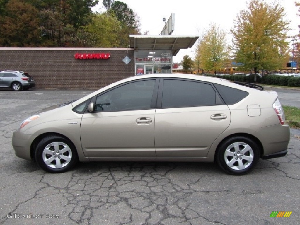 2006 Prius Hybrid - Driftwood Pearl / Beige photo #7