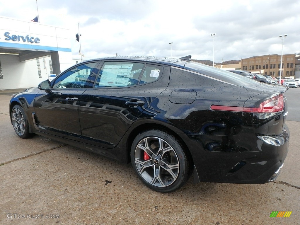 2019 Stinger GT1 AWD - Aurora Black Pearl / Black photo #5