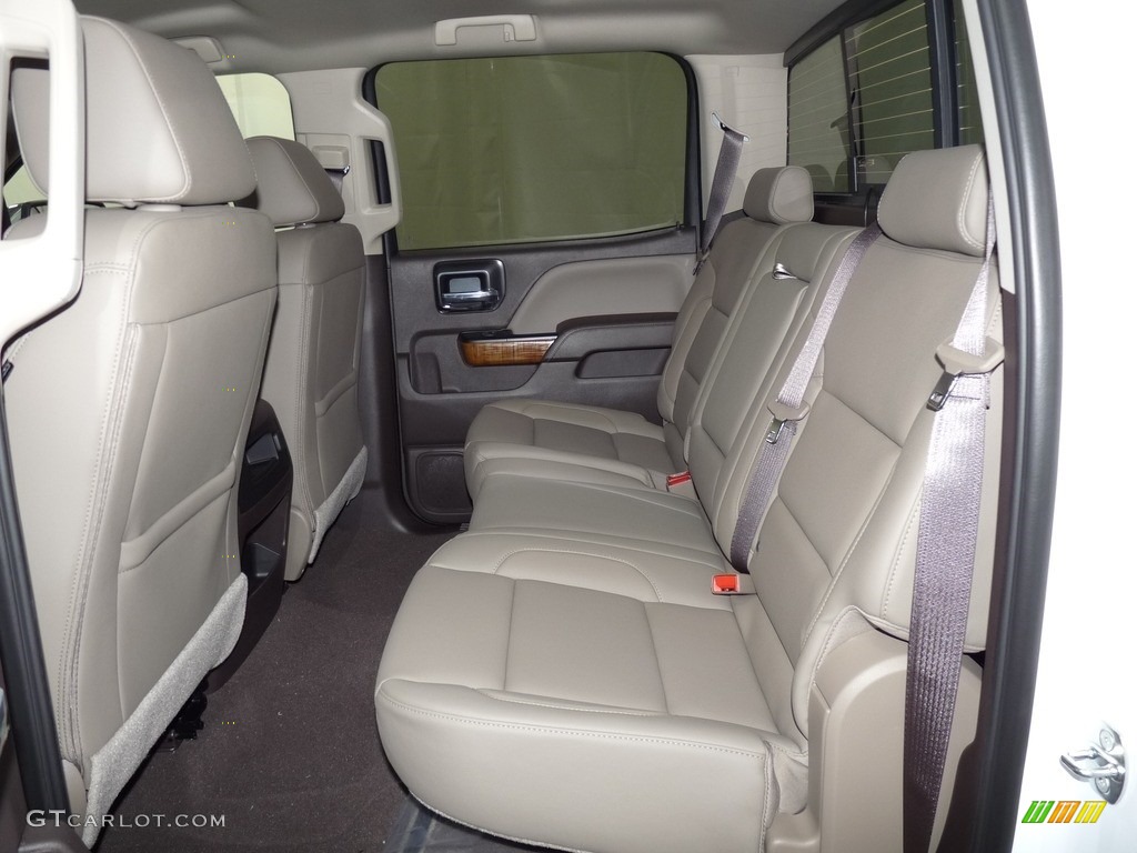2018 Sierra 1500 SLT Crew Cab 4WD - Summit White / Cocoa/­Dune photo #7
