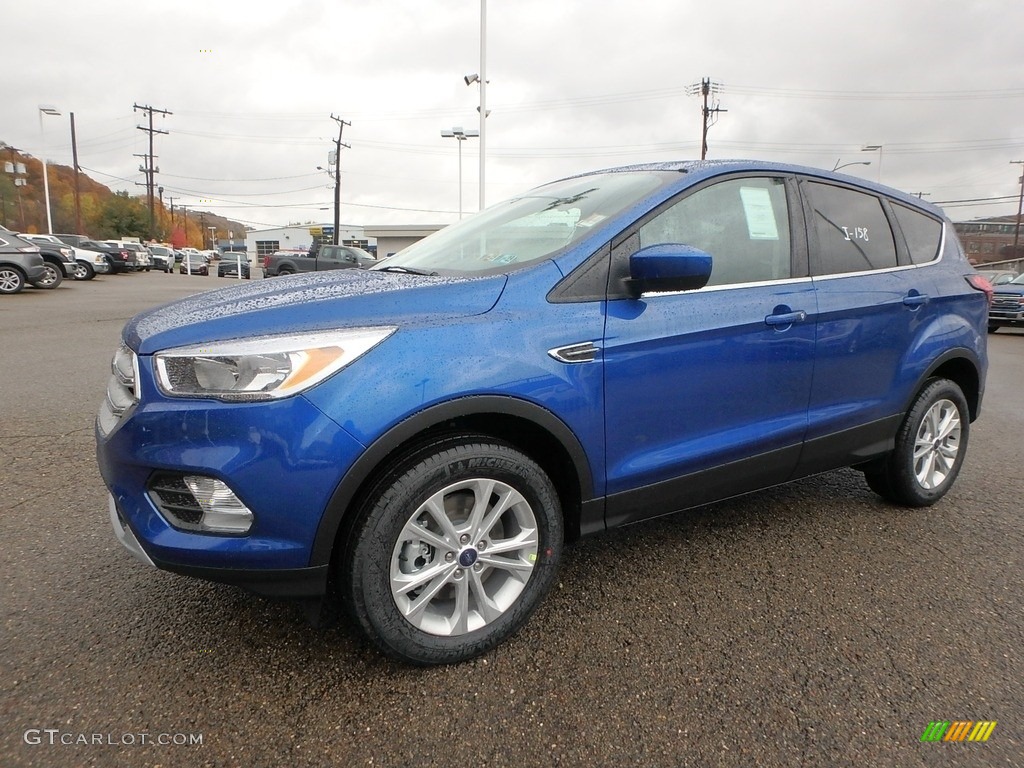 Lightning Blue 2019 Ford Escape SE 4WD Exterior Photo #130305451