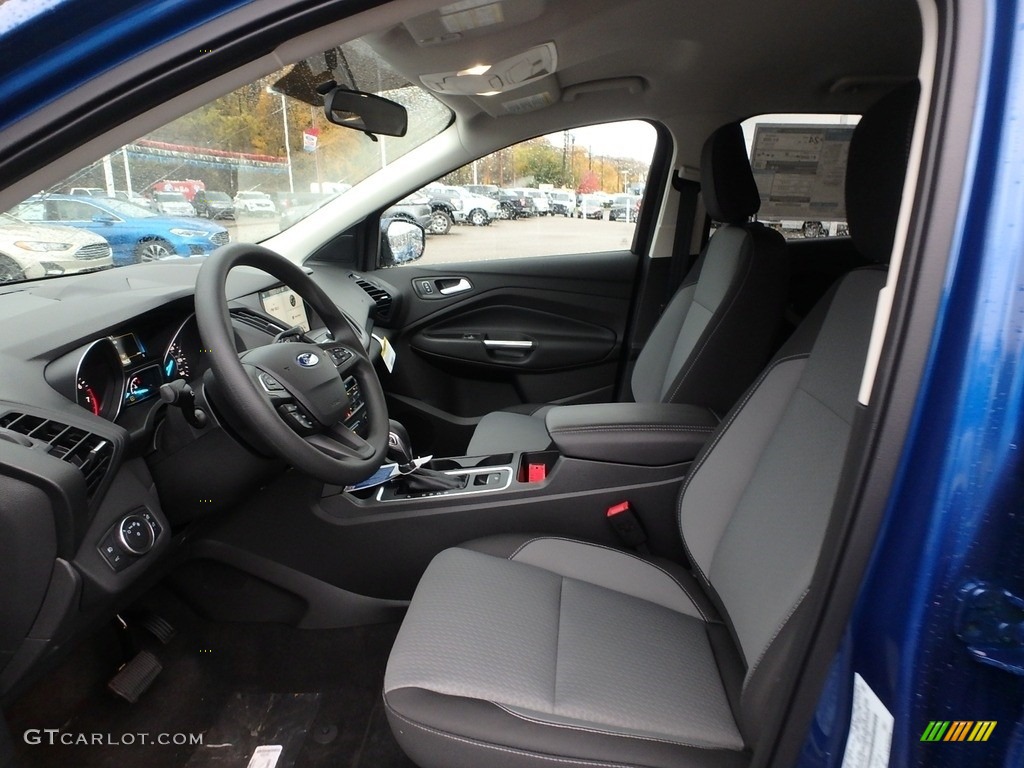 Chromite Gray/Charcoal Black Interior 2019 Ford Escape SE 4WD Photo #130305538