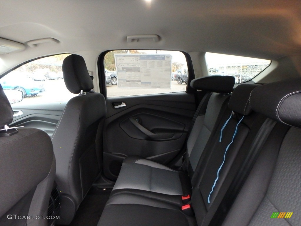 Chromite Gray Charcoal Black Interior 2019 Ford Escape Se